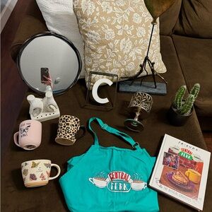 Multiple home decor items